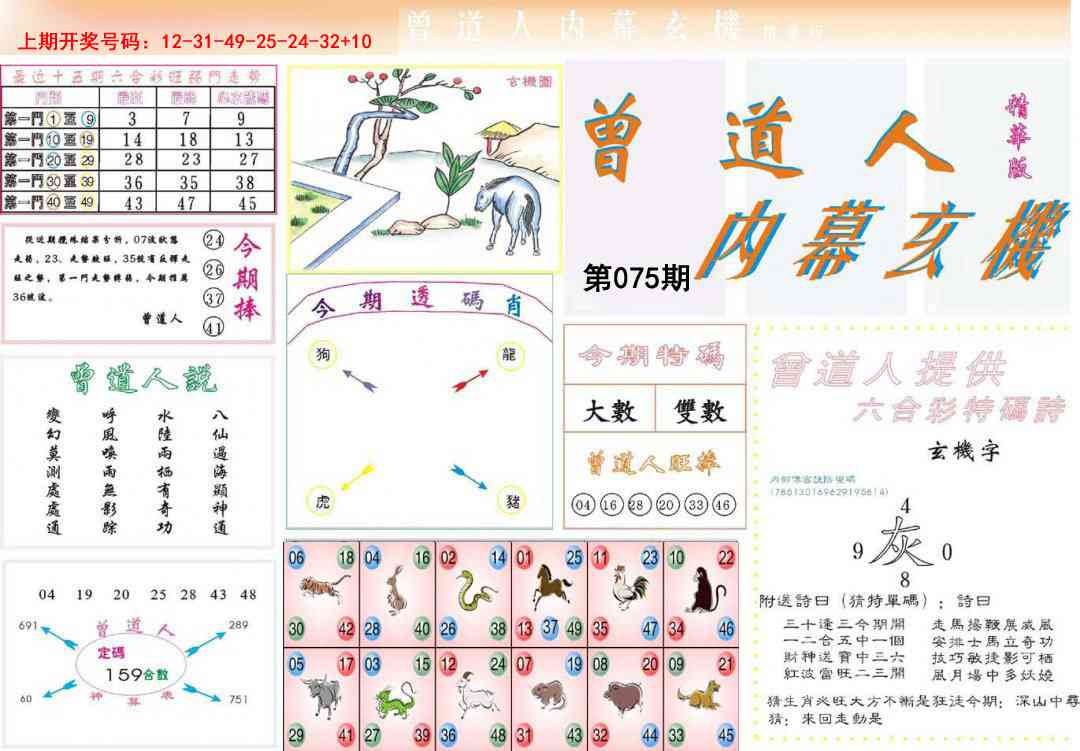 075期曾道人内幕精华版[图]